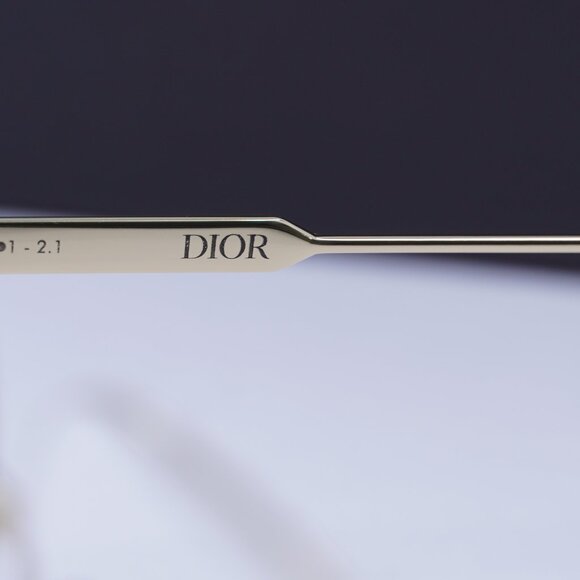 Dior ULTRADIORO A1U A000 Aviator 57mm Eyeglasses - Gold - Picture 5 of 11
